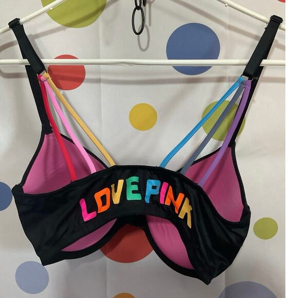 PINK Victoria’s Secret Padded Underwire Bra 32DD - Picture 6 of 9